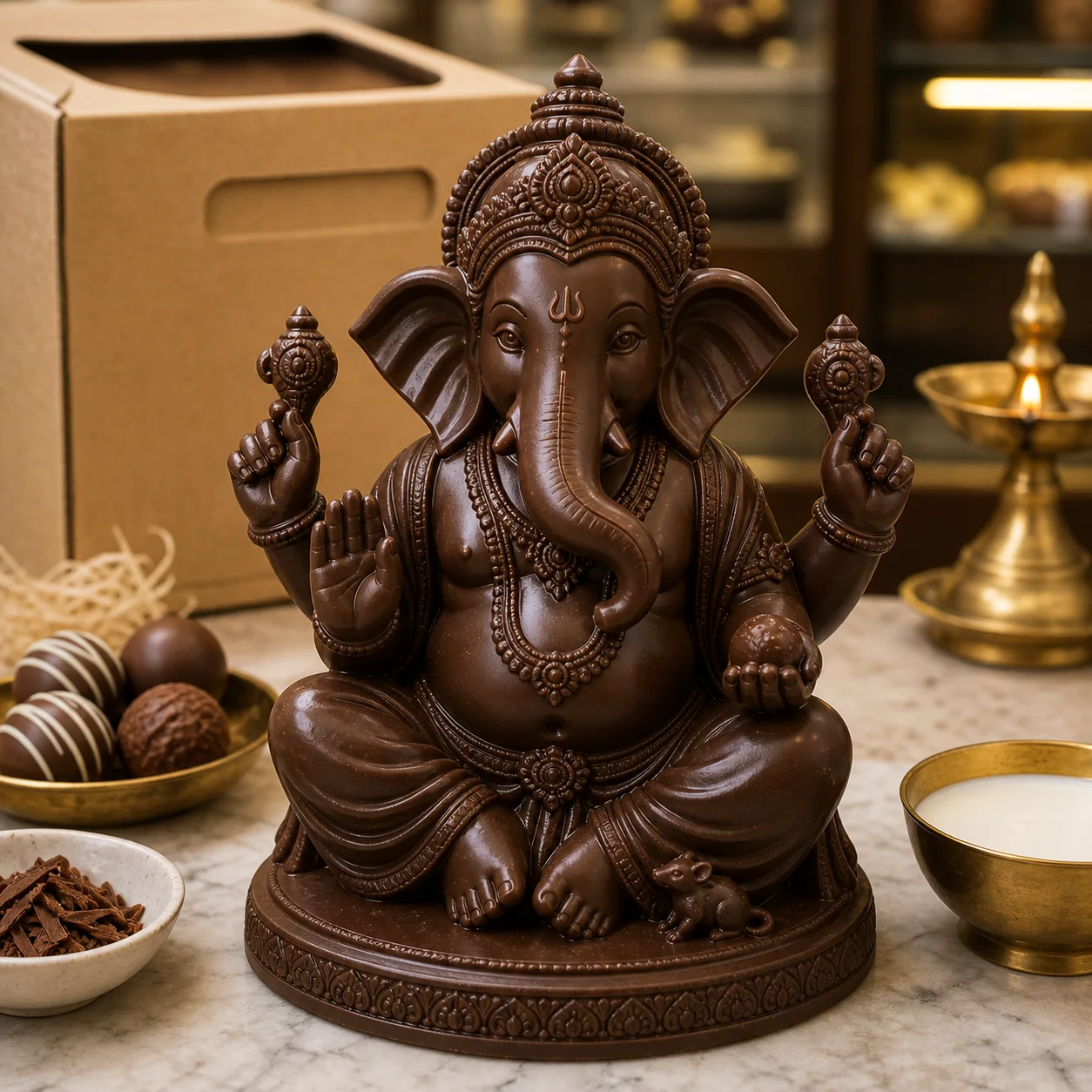 Artisanal Chocolate Ganesha