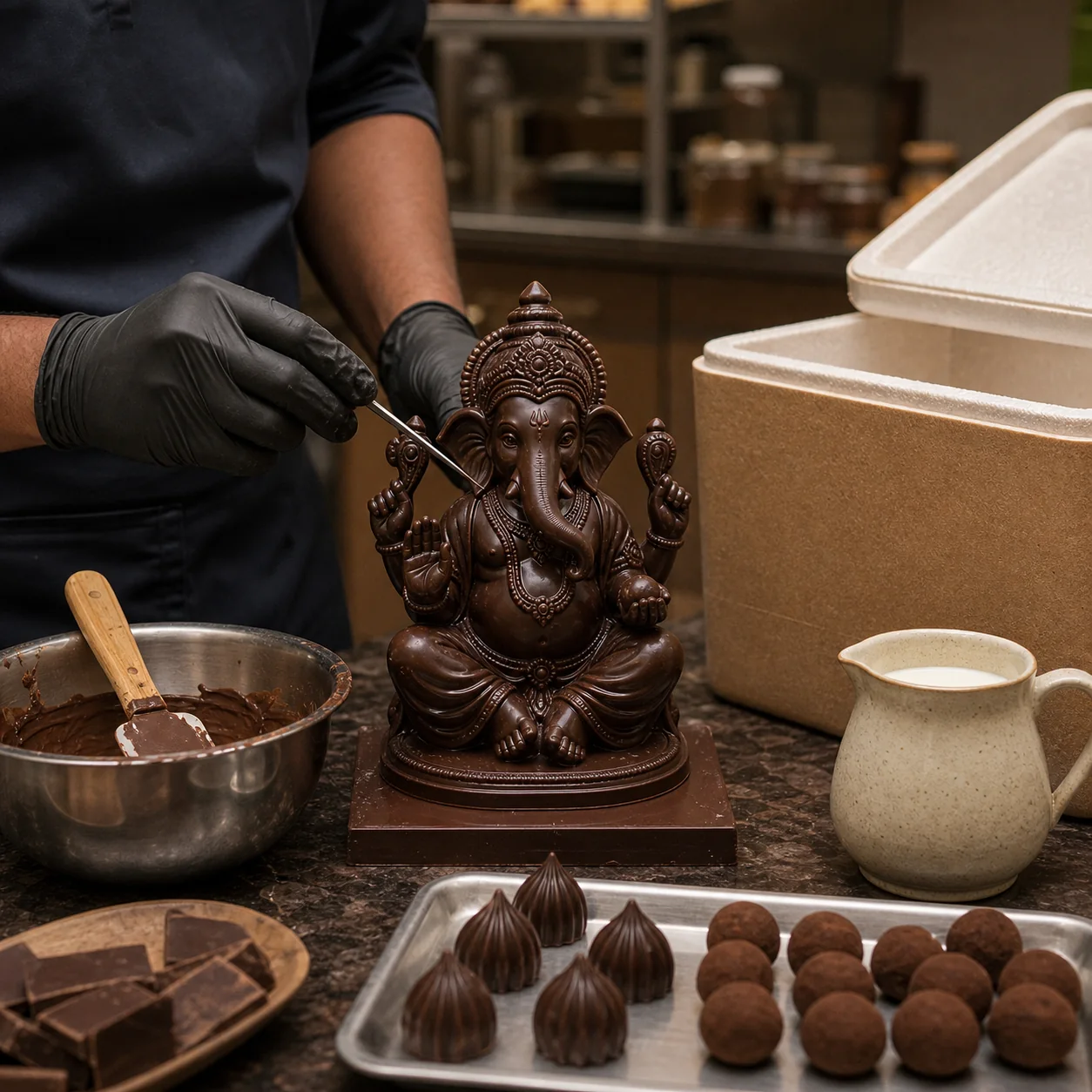Modak Cacao Atelier workshop